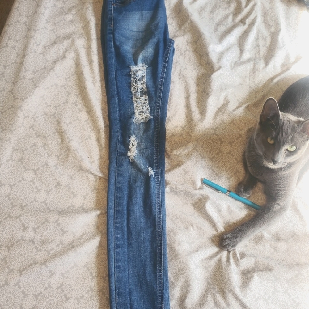 Women's Bamboo jeans size: 00/-27 color: medium demin blue